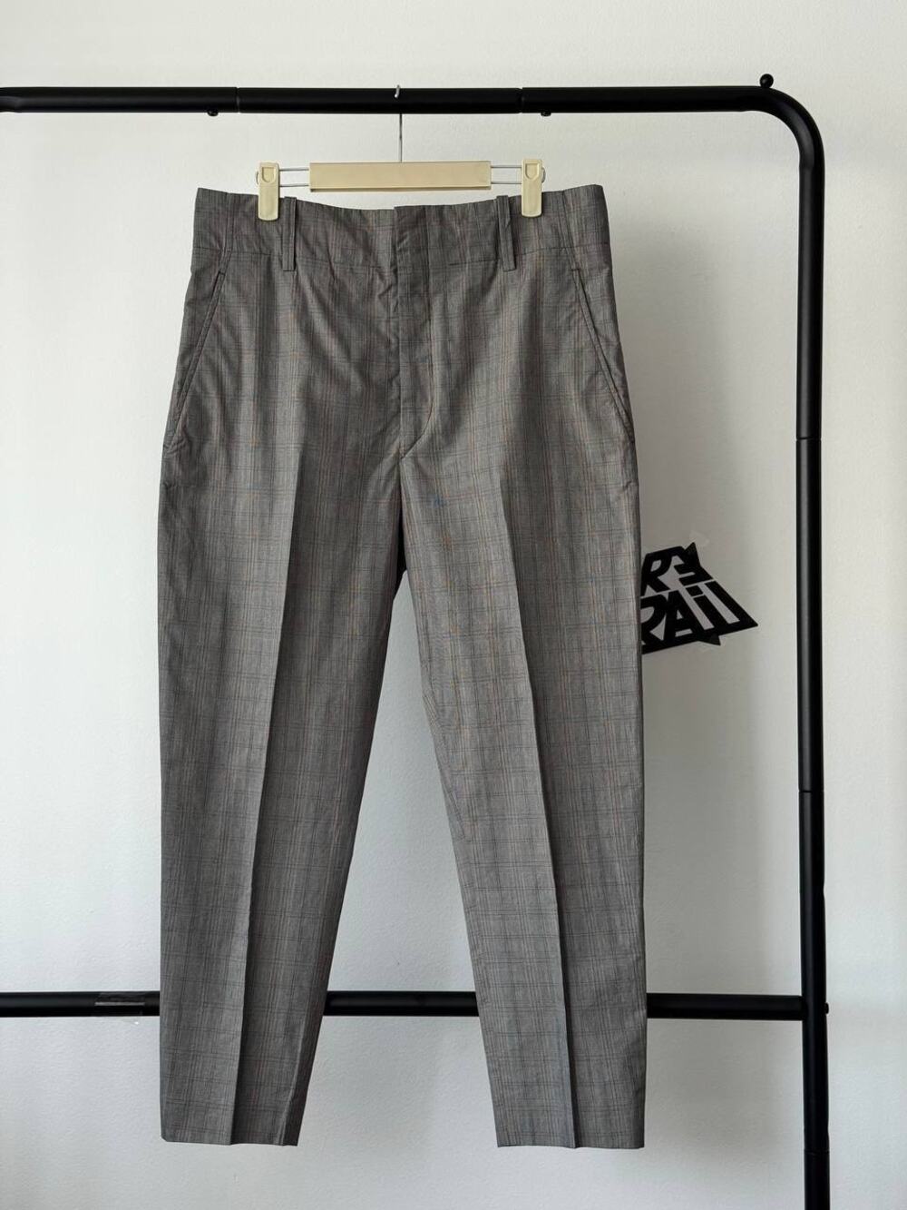 Isabel Marant Etoile High Waist Checkered Trousers
